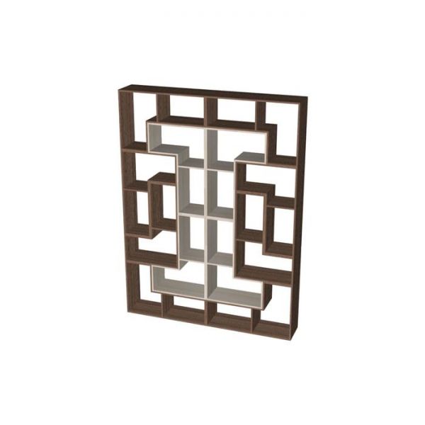 Стеллаж 4, 1800 ? 300 ? 2400 мм, цвет белый