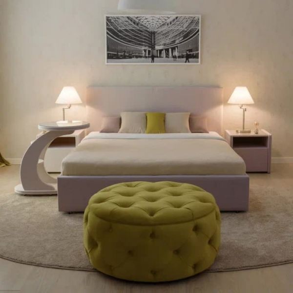 Кровать «Атриум» без ПМ, 1400 ? 2000 мм, ортопедическое основание, цвет velutto 10