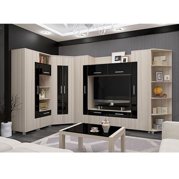 Шкаф угловой «Ультра 3», 900 ? 900 ? 1970 мм, цвет шимо светлый