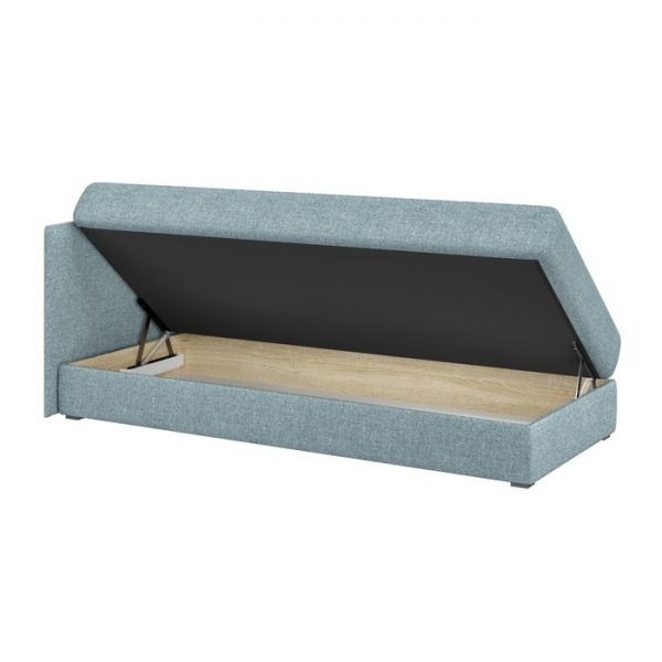 Тахта Миа левый, 1950х810, Шерлок 975/кожзам Мадрид 982