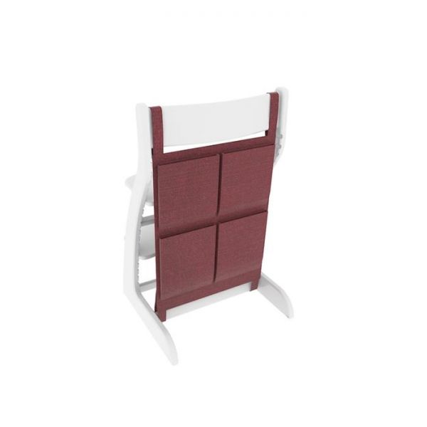 Карманы навесные на спинку стула Бельмарко "Усура бордовые"