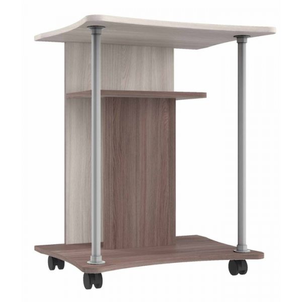 Стол компьютерный СК-10 750х600х500 Ясень Шимо светлый/темный