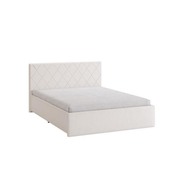 Каркас кровати Ника 1400х2000 экокожа белая