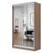 Шкаф-купе Хит-22-15-55, 1500x620x2200, Ясень шимо тёмный