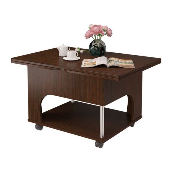 Стол-трансформер "Ричмонд", 520(897)х900(620)х1240 мм, венге