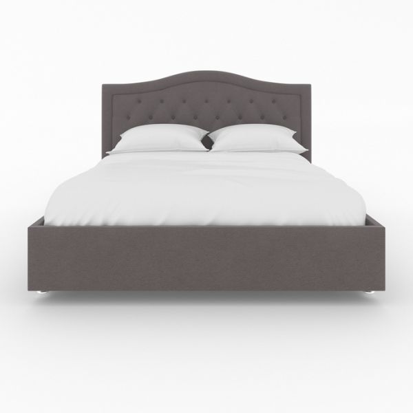 Кровать «Ротонда» с ПМ, 140 ? 200 см, ортопедическое основание, цвет Bravo Grey