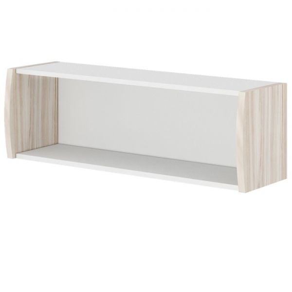 Полка навесная, 1000 ? 290 ? 320 мм, цвет нельсон / белый