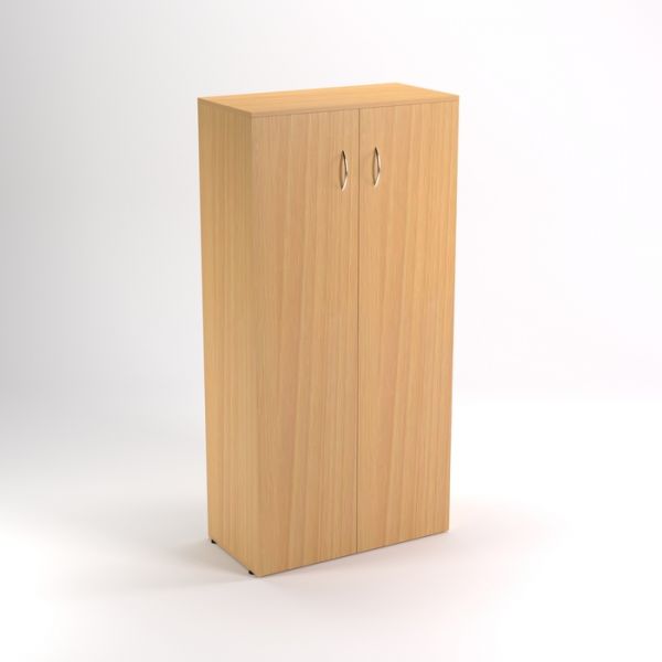 Шкаф для документов средний НШ-19, 760 ? 380 ? 1520 мм, белый шагр