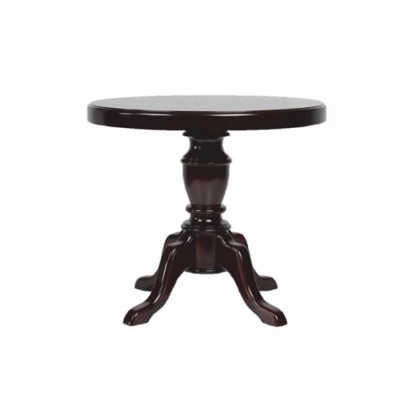 Стол круглый  900х900х750 бук/цвет покраски темный орех