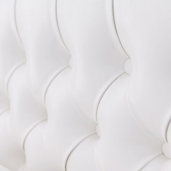 Кровать «Пальмира» без ПМ, 1400 ? 2000, встроенное основание, цвет взбитые сливки