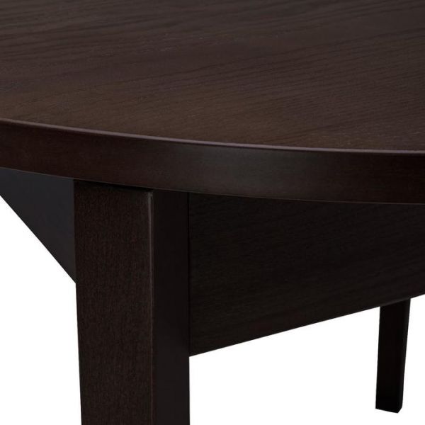 Стол раздвижной Leset Говард 1Р, венге 1000/1400х1000х765