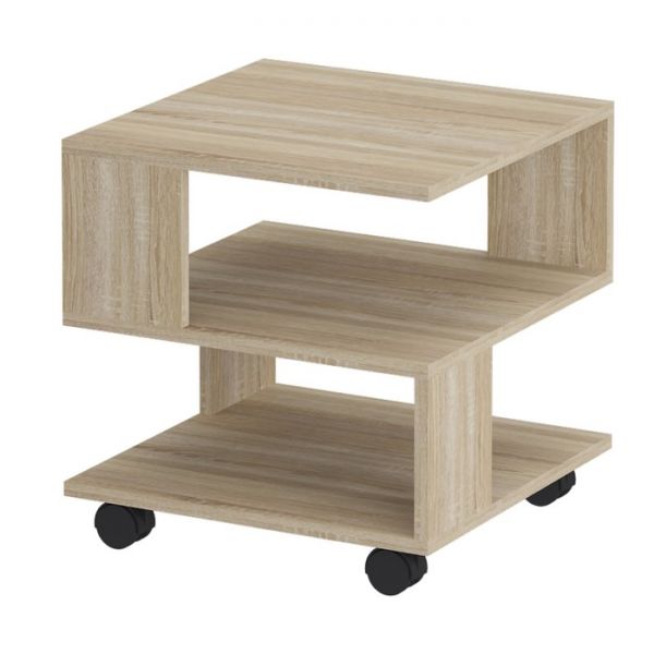 Стол журнальный «Салоу», 450 ? 450 ? 465 мм, цвет дуб сонома