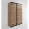 Шкаф-купе «Акцент-Лайт Д», 1000 ? 600 ? 2310 мм, ЛДСП, цвет дуб крафт