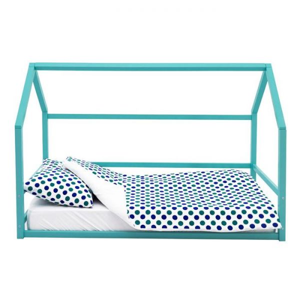 Детская кровать-домик Монтессори Бельмарко Svogen мятный