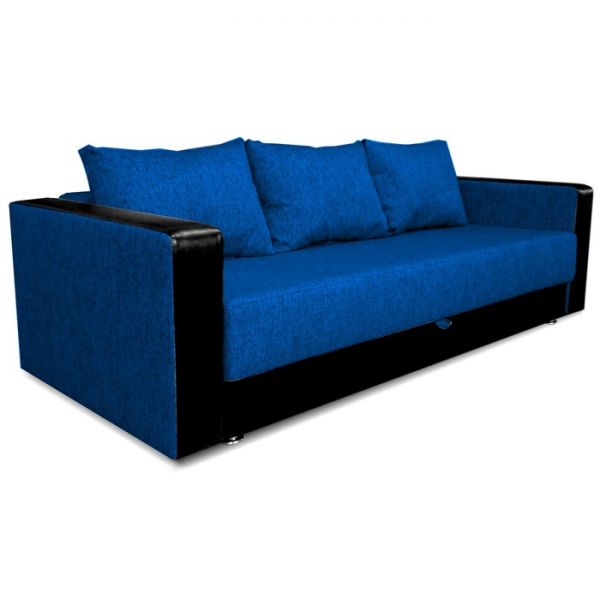 Диван «ЛИДЕР», обивка Coral/SUNNY DARK BROWN