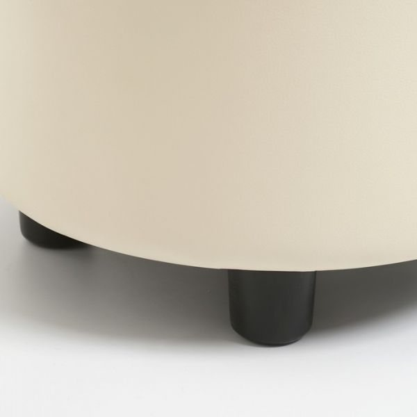 Пуф "Йокки", экокожа черный