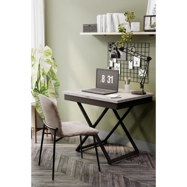 Стол универсальный «Генри», 905 (1360) ? 680 (905) ? 765 (400) мм, цвет белый премиум