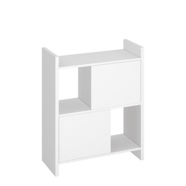 Стеллаж, 700 ? 320 ? 850 мм, цвет белый жемчуг