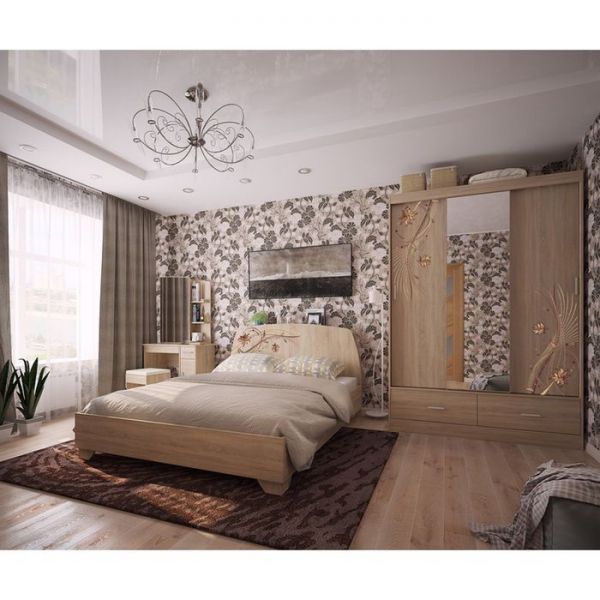 Кровать Виктория-1, 1400х2000, с основанием