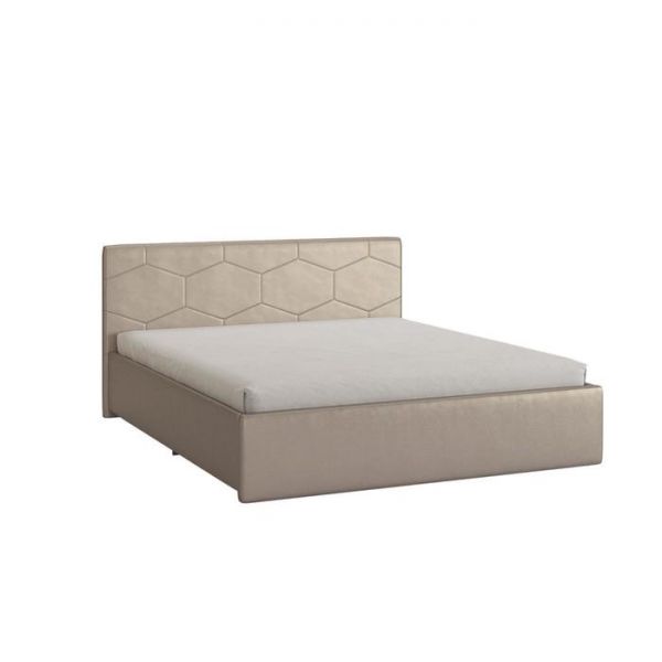 Каркас кровати Квантум 1600х2000 экокожа белая