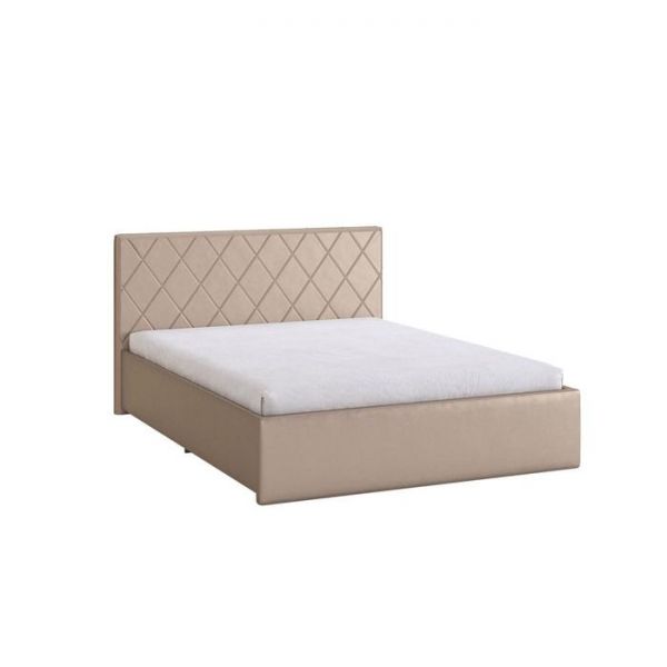 Каркас кровати Ника 1400х2000 экокожа белая