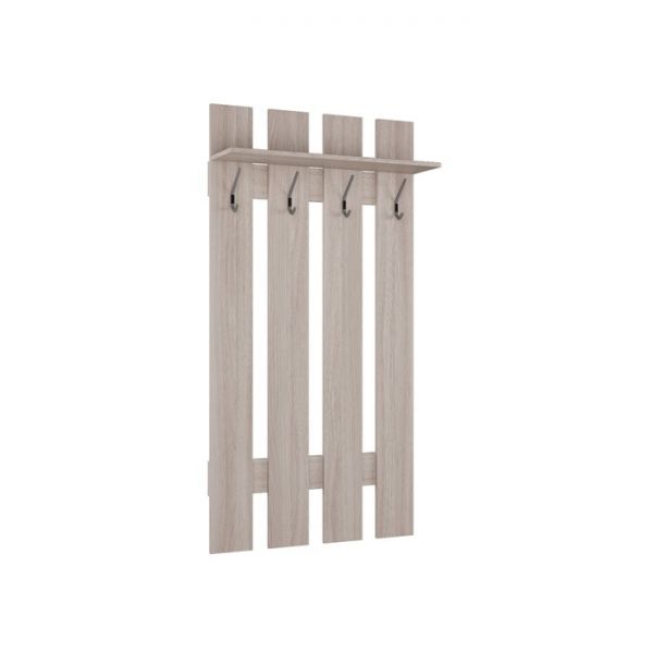 Вешалка В-4 РИВЬЕРА 1550х800х235 Ясень Шимо Светлый