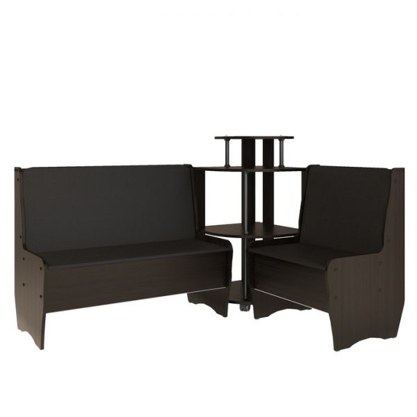 Кухонный уголок Трапэзи ТЕССЕРА 1582х1182х990 PUNTO-бронзовая /Венге магия