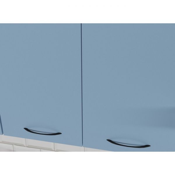 Кухонный гарнитур Лидия стандарт 1600х600 Белый/Сосна/Капри, Бетон темный