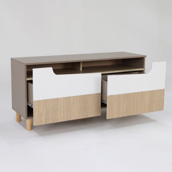 Тумба под ТВ Моана-1 1300х420х620 палермо/мокко