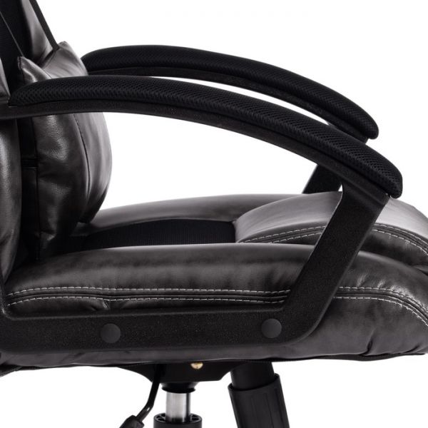 Кресло DRIVER экокожа/ткань серый/черный 2 TONE/11