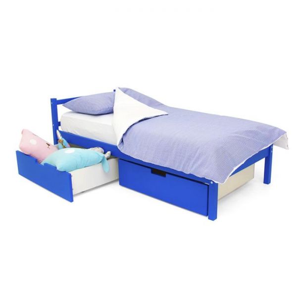 Детская кровать "Svogen classic синий"