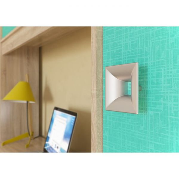 Стол рабочий СИТИ 1200*600*755 Дуб сонома/Аква