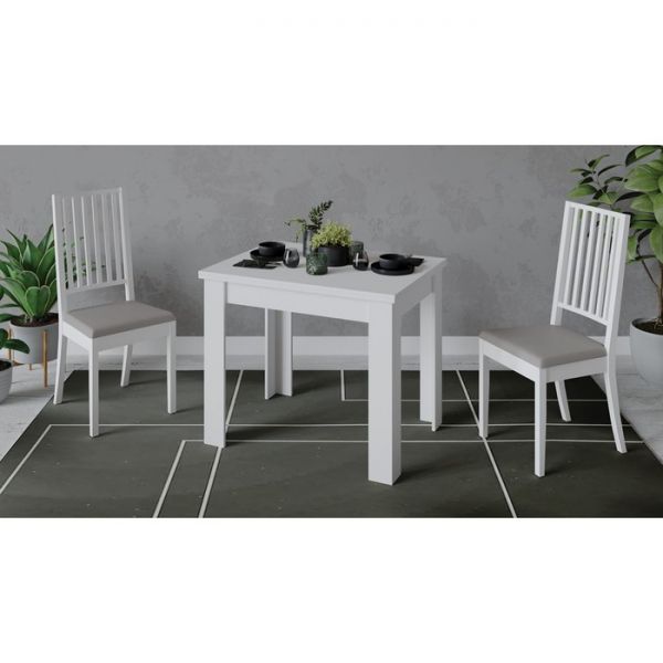 Стол раздвижной Промо тип-3 900/1698х670х750 Белый/Белый