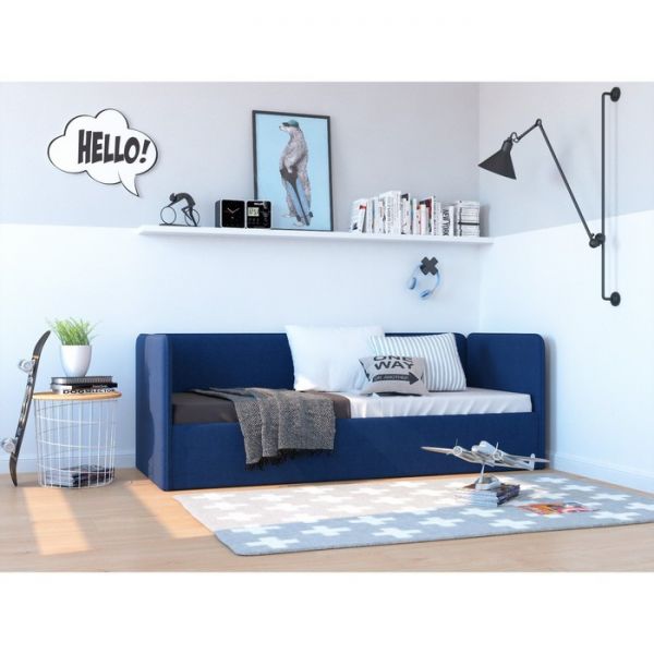 Кровать-диван Leonardo, боковина большая, 180х80 см, цвет бежевый