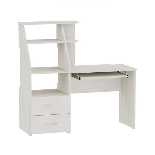 Стол компьютерный Комфорт 12.68, 1360х553х1319, Ясень анкор