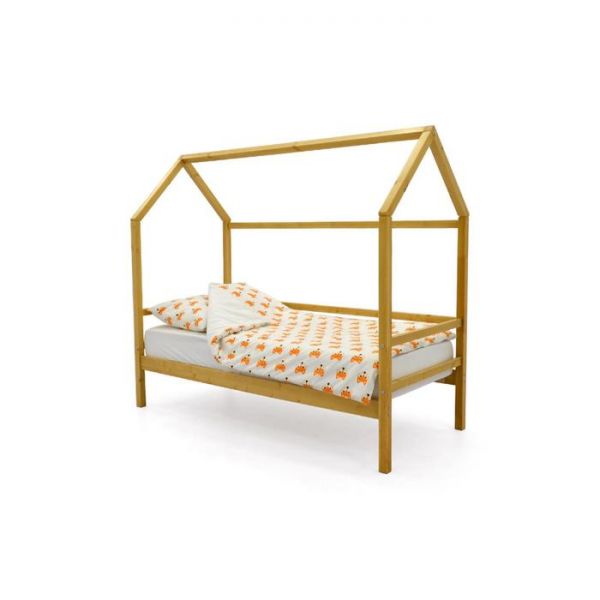 Детская кровать-домик Бельмарко Svogen дерево