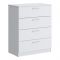 Комод «Париж», 800 ? 450 ? 1004 мм, цвет белый