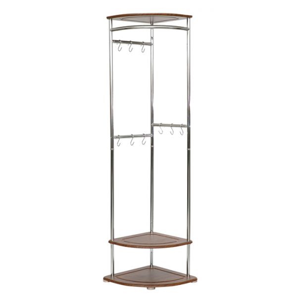 Вешалка гардеробная «Универсальная», 510 ? 510 ? 1890 мм, цвет дуб белёный