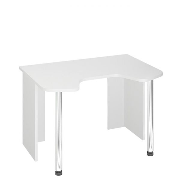 Стол СКЛ-Игр120, 1200 ? 900 ? 770 мм, цвет белый жемчуг