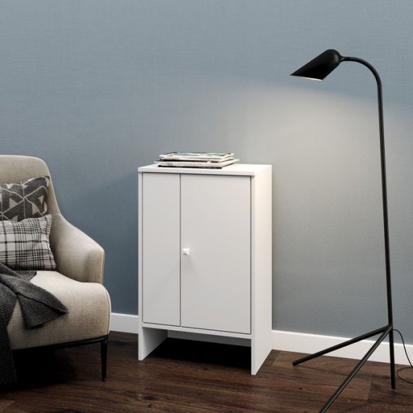 Шкаф книжный, 500х800х300, Белый