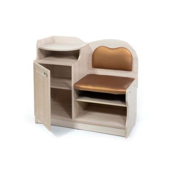 Банкетка №1, 900х430х920, Ясень/Коричневый(109)