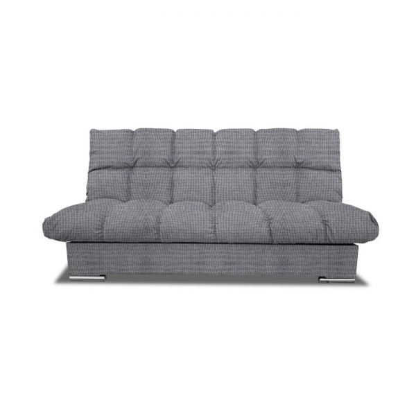 Диван «Хельга», механизм клик-кляк, ортопедические латы, рогожка, цвет savana plus ash