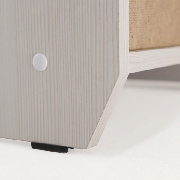 Шкаф двухстворчатый «Азалия 22», цвет бодега белая