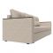 Диван прямой «Атланта лайт», без стола, еврокнижка, рогожка, цвет бежевый