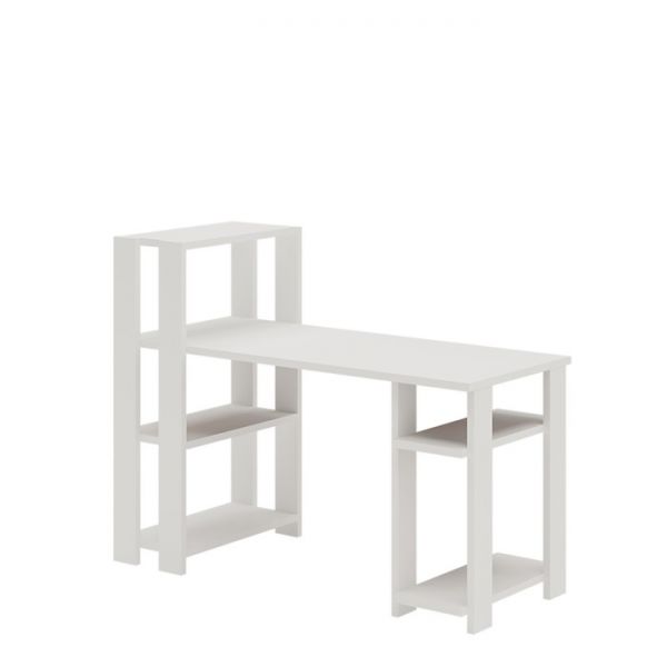 Компьютерный стол, 1400 ? 650 ? 1100 мм, цвет белый