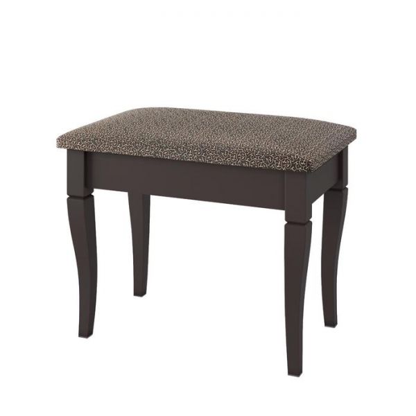 Банкетка «Прованс», 535 ? 335 ? 450 мм, цвет венге / броде 575