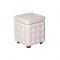 Пуф Теско с крышкой 400х400х460 Бенгал снежный
