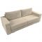 Прямой диван «Исланд», микровельвет, цвет бежевый