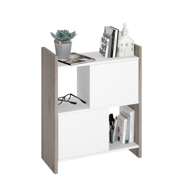 Стеллаж, 700 ? 320 ? 850 мм, цвет белый жемчуг