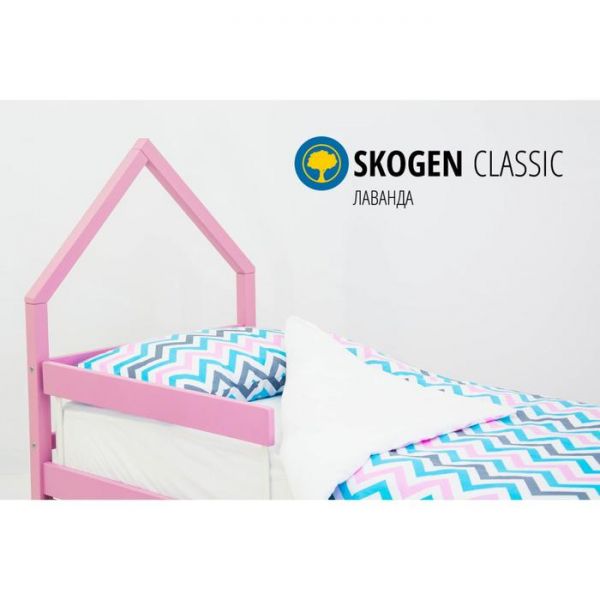 Детская кровать-домик мини "Svogen лаванда"